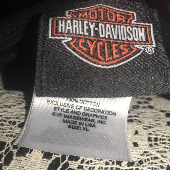 Harley Davidson Top Sequin - Picture 5 of 5